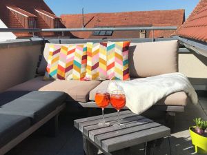 Image of Great, open loft apartment with fantastic roof terrace