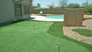 Image of 800 SQ FT PUTTING\/CHIPPING GREEN NEXT TO HEATED POOL 4 BD RM HOME