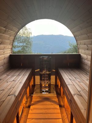 Image of Chalet + sauna with panoramic views in beautiful surroundings