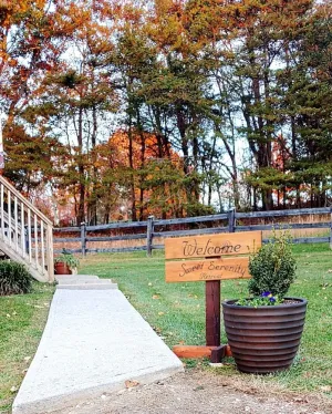 Image of Couples retreat located near the New River Trail and river