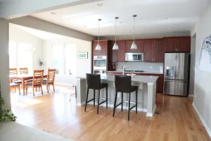 Image of Sunlit Home with Spacious Kitchen
