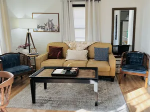 Image of Farmhouse - Centrally Located in Great Bend, Gas Firepit and Pet Friendly Yard