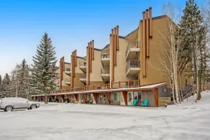 Image of Cozy mountain view condo with patio - on bus route & great for skiing & boating