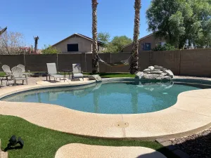 Image of Cozy getaway home w\/ POOL and GREAT location!