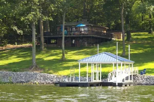 Image of Ky Lake Unique Stone Cottage  -  On-Site Boat Rentals with Private Dock