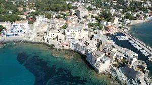 Image of A large terrace overlooking the sea
