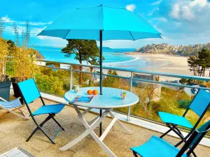 Image of Perros Guirec \/ sea view \/ beach 100m \/ private parking.