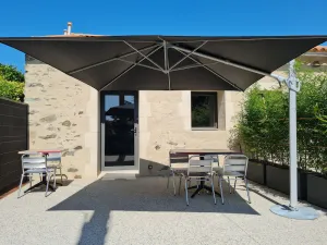 Image of Charming Studio in Renovated Barn with Private Courtyard and Mezzanine