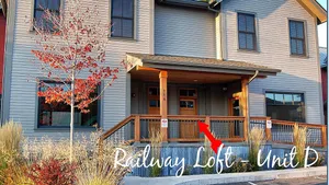 Image of Stylish Railway Loft in the Heart of Whitefish - walking distance to downtown!
