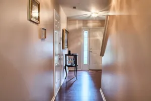 Image of Indoor turf gym inside Secluded three bedroom townhome