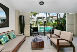 Image of Poolside Bliss: A Modern Resort Sanctuary