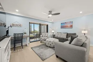 Image of Partial Beach View 2 bedroom, 2 bath at Sanibel Moorings Resort #411