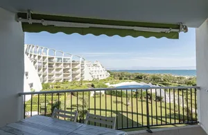 Image of Bright 26 m with pool and sea view