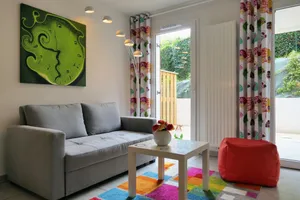 Image of BaskoParadis I Apt Design I Adapted reduced mobility I Bed 160 I Terrace I Patio