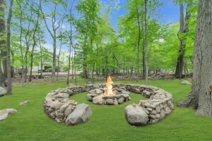 Image of Indoor hot tub Game Room Outdoor Firepit BBQ