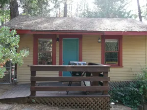 Image of Cabin in the Woods Near Yosemite