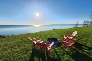 Image of Stunning Sunsets at Aloha Lake Home on Mullett Lake!