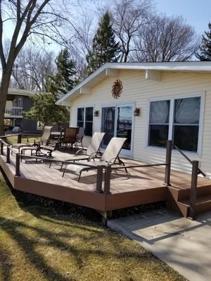 Image of Alexandria area lake home is ready for summer or winter adventure.