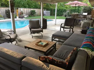 Image of Chico Family Retreat with Pool~Bocce~Hot-tub~Lounge. Near park, downtown & CSU