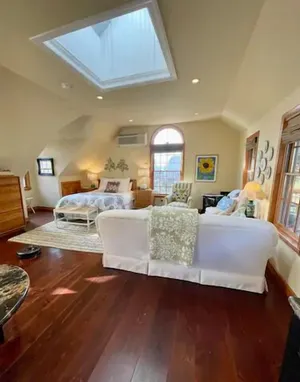 Image of Private & cozy modern cottage surrounded by nature. Long stays are welcome!