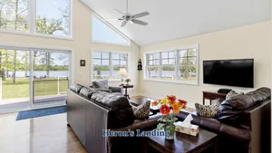 Image of Spacious Lakefront Home with Firepit Near South Haven
