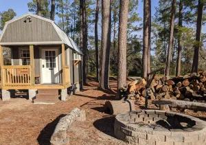 Image of The Sanderling Tiny Cabin Water Access\/Private Shared dock