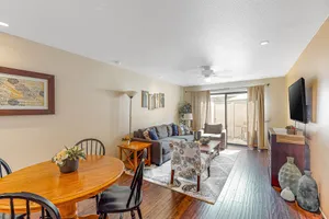 Image of Comfortable, dog-friendly condo in a gated community w\/ a shared pool