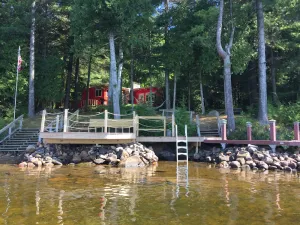 Image of Direct waterfront overlooking forever wild forest on a hidden dead end street