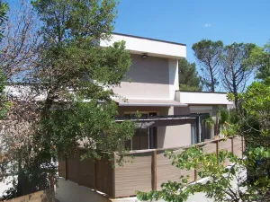 Image of ECOLOGICAL WOODEN house - above ground pool WOOD - garden terrace 8 people max