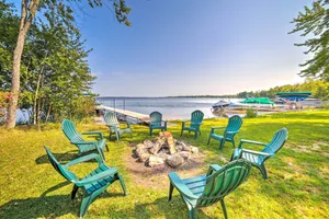 Image of Crivitz Lakefront Escape with Boat Dock and Slip!