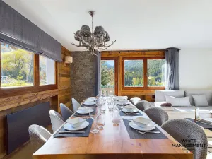 Image of Family chalet with a superb view of l'Aiguille du Fruit summit