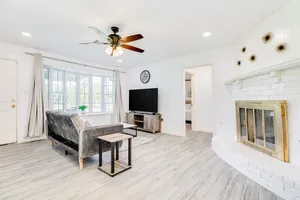 Image of Beautiful home in a great location with enclosed backyard, smart TV, patio, W\/D