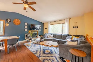 Image of Indoor Pool, Firepit, BBQ, Gym, King Bed, Sauna, Lake Nearby, A\/C, Amenities