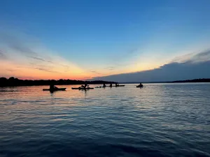 Image of Kayaks*Forest View*Firepit*King*Lakefront*Gameroom