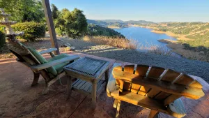 Image of Breathtaking Vineyard and Lake Views, Secluded with private pickleball court