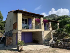 Image of Villa vue mer - Plage 150m - Golfe du VALINCO - 8 Pers (6 adultes+2 enfants)
