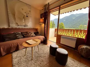 Image of Quiet T2 apartment with balcony, near ski bus and village