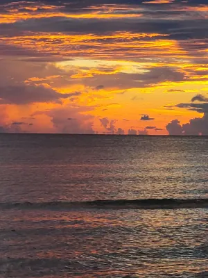 Image of 3 min Walk to Beach! Studio Condo, Hidden Jewel! Partial view of the beach!