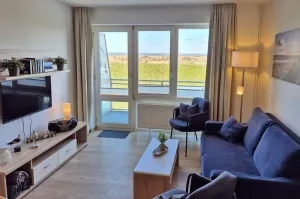 Image of Great maisonette apartment with sea view and balcony in dyke location on the North Sea - Hus Strandkieker