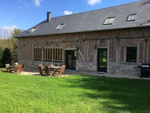 Image of Renovated and decorated Norman wine press