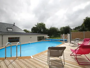 Image of Accessible Family Getaway with Jacuzzi, Pool, and Spacious Living Spaces
