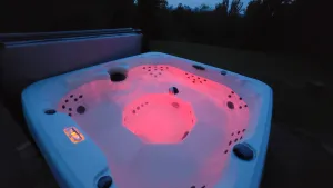 Image of Sunset Paradise - Wh · Hot Tub! Pet Friendly! Exotic Mountain Cottage!
