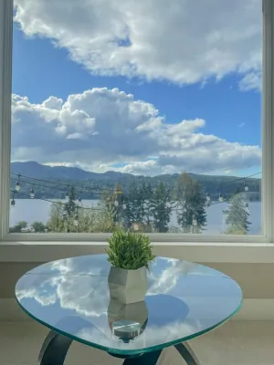Image of Stunning Lake View home w\/ southern exposure, amazing sunsets, beach access and outdoor space