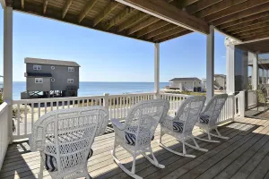 Image of Gorgeous 6 BR Beach House, Incredible Ocean Views, Heated Pool, Steps to Beach