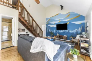 Image of Pet Friendly Modern Poconos Home | Hot Tub | Cozy Woodlands!