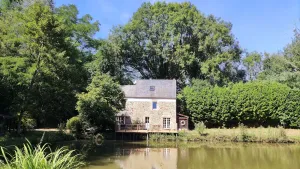 Image of Lakeside Cottage, 15 min from the beach, D-Day, ideal for families, calm and nature