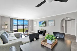 Image of Waterfront condo & boat dock at the Heart of Palm Beach