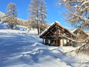 Image of Magnificent chalet in the heart of the mountain, breathtaking view
