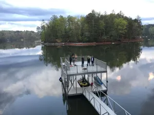 Image of 20% off Spring Special ends May 20th!!!  Lakefront, Mtn views, dock + HOT TUB