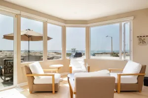 Image of Contemporary Beach Getaway with Expansive Views